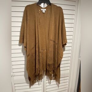 NINE WEST FRINGE CARDIGAN